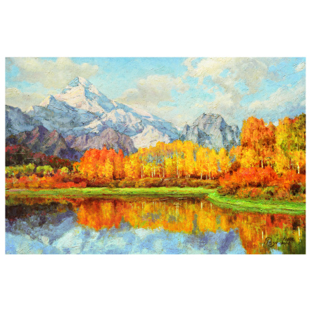 Картина стразами (алмазная мозаика) 40х50 см, ОСТРОВ СОКРОВИЩ "Звенящая тишина", без подрамника, 662581 - Алмазная вышивка