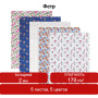 Цветной фетр для творчества, А4, ОСТРОВ СОКРОВИЩ, с рисунком, 5 листов, 5 цветов, толщина 2 мм, "Цветочек", 660651 - Фетр