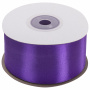 Лента атласная ширина 38 мм, длина 23 м, фиолетовая, BRAUBERG, 591518 - Ленты для декора, рукоделия и упаковки подарков