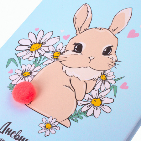 Дневник 1-4 класс 48 л., кожзам (твердая), 3D-элемент, ЮНЛАНДИЯ, "МИЛАШКА", 105944 - Дневники для младших классов