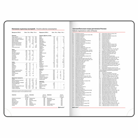 Ежедневник недатированный А5 (138х213 мм), BRAUBERG VISTA, под кожу, гибкий, 136 л., "Great Britain", 112007 - Ежедневники с покрытием "под кожу и ткань"