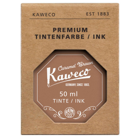 Чернила KAWECO 50мл стекло карамельно-коричневый - Чернила