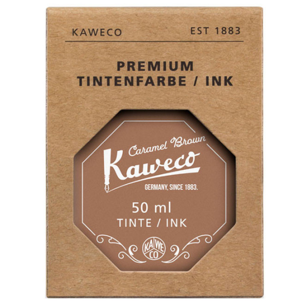 Чернила KAWECO 50мл стекло карамельно-коричневый - Чернила