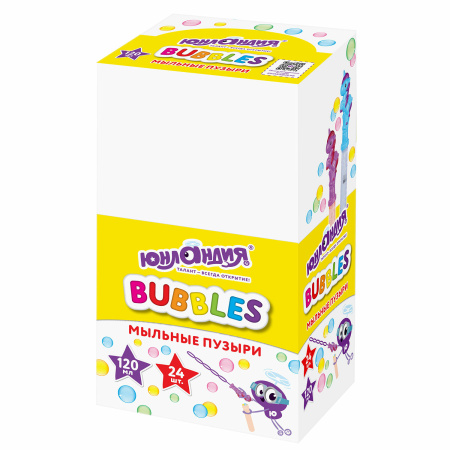 Мыльные пузыри "Волшебная палочка-Единорог", 120 мл, ЮНЛАНДИЯ, 664485 - Мыльные пузыри