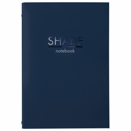 Тетрадь на кольцах БОЛЬШАЯ А4 (210х305 мм), 100 листов, твердый картон, клетка, BRAUBERG, Shade, 404102 - Тетради на кольцах и сменные блоки к ним