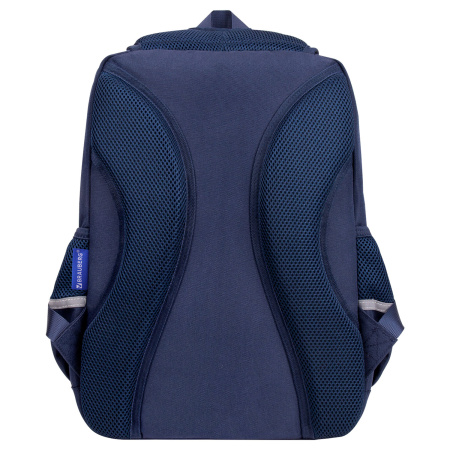 Рюкзак BRAUBERG STAR, 1 отделение, 5 карманов, "Brave lion", синий, 40х29х13 см, 270669 - Рюкзаки для начальной и средней школы