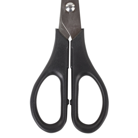 Ножницы ОФИСМАГ "Standard" 170 мм, классической формы, черные, 237099 - Ножницы универсальные