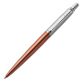 Ручка шариковая PARKER "Jotter Core Chelsea Orange CT", корпус оранжевый, детали хром, синяя, 1953189 - Ручки шариковые подарочные