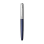 Ручка перьевая PARKER "Jotter Royal Blue CT", корпус синий, детали из нержавеющей стали, синяя, 2030950 - Ручки перьевые подарочные