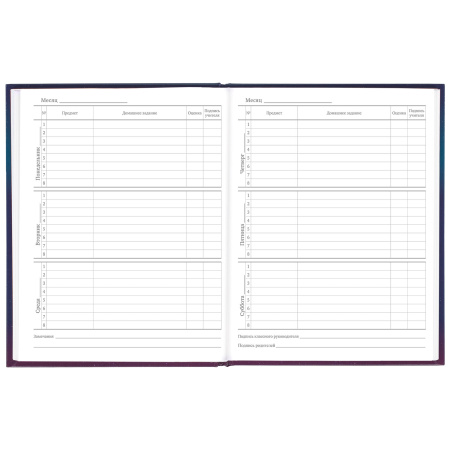 Дневник 5-11 класс 48 л., твердый, BRAUBERG, глянцевая ламинация, с подсказом, "Spaceman", 106407 - Дневники для старших классов