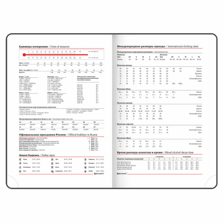 Ежедневник недатированный А5 (138х213 мм), BRAUBERG VISTA, под кожу, гибкий, 136 л., "Great Britain", 112007 - Ежедневники с покрытием "под кожу и ткань"