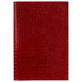 Обложка для паспорта натуральная кожа ящерица, без тиснения, красная, BRAUBERG, 238190 - Обложки для паспорта