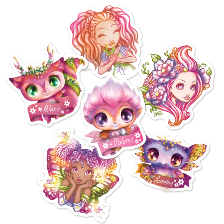 Серия Space: Набор виниловых наклеек 3, 50 шт. - Наклейки