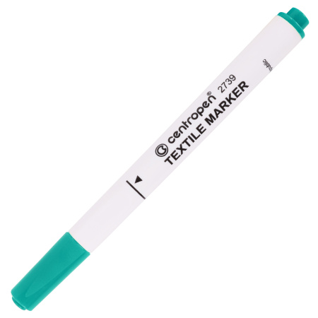 Маркеры для ткани 10 ЦВЕТОВ CENTROPEN "Textile Marker", круглый наконечник, 1,8 мм, 2739/10, 5 2739 1001 - Маркеры для хобби
