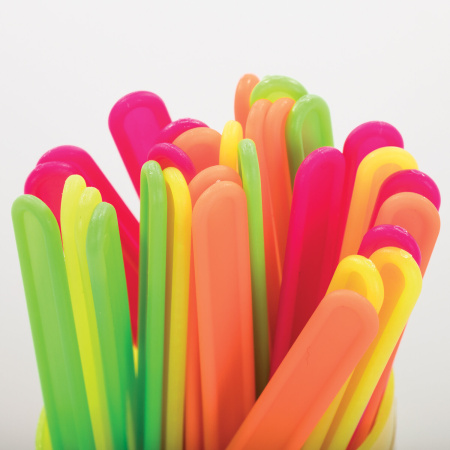 Счетные палочки ЮНЛАНДИЯ, 30 шт., ассорти, в пластиковом пенале, 106145 - Счетные палочки и счеты