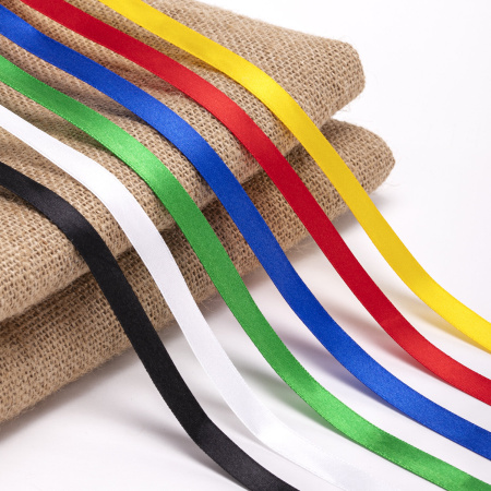 Лента атласная ширина 12 мм, набор №1 6 цветов по 23 м, BRAUBERG, 591499 - Ленты для декора, рукоделия и упаковки подарков