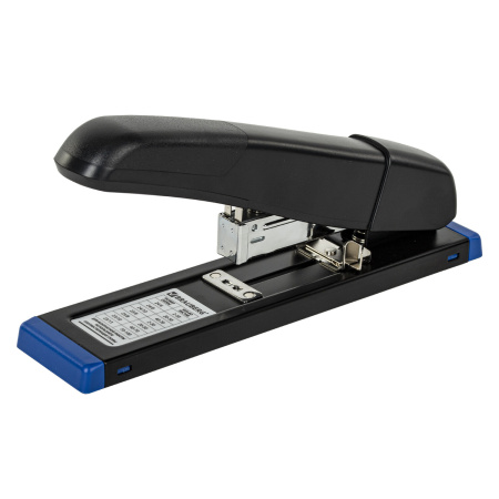 Степлер МОЩНЫЙ до 100 листов BRAUBERG "Heavy Duty Extra", скобы № 24/6-23/13, 270552 - Степлеры мощные