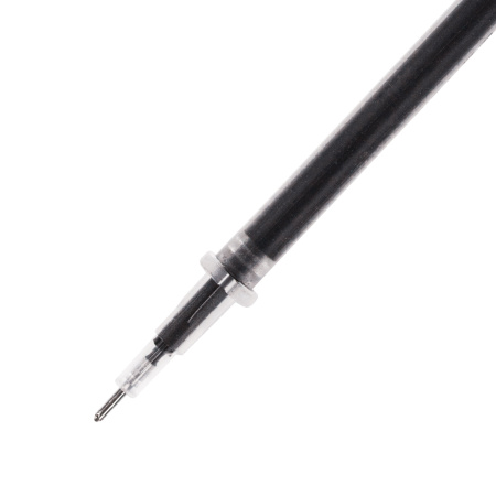 Стержень гелевый STAFF "Basic" GPR-229, 135 мм, ЧЕРНЫЙ, игольчатый узел 0,5 мм, линия 0,35 мм, 170229 - Стержни для ручек гелевых