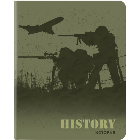 Тетради предметные, КОМПЛЕКТ 10 ПРЕДМЕТОВ, MILITARY, 48 листов, SoftTouch, 70г/м, BRAUBERG, 404032 - Тетради предметные