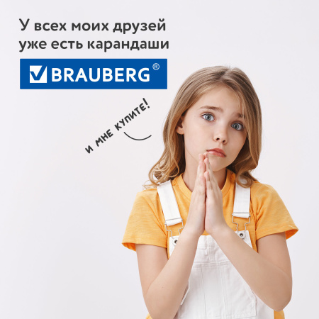 Карандаши цветные акварельные BRAUBERG PREMIUM AQUARELLE, 24 цвета, грифель мягкий 4 мм, 181673 - Карандаши цветные акварельные