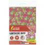 Цветной фетр для творчества, А4, ОСТРОВ СОКРОВИЩ, с рисунком, 5 листов, 5 цветов, толщина 2 мм, "Цветы", 660648 - Фетр