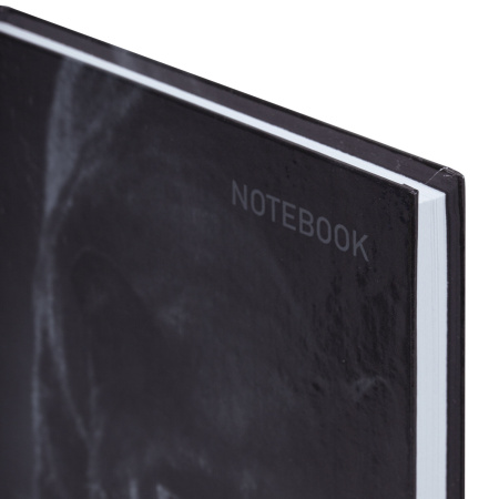 Блокнот А5 (134х206 мм), 96 л., твёрдый, клетка, STAFF, "Пантера", 114432 - Блокноты в книжном переплете