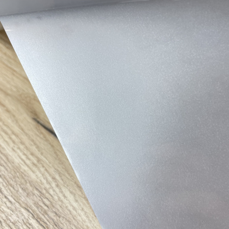 Термотрансферная пленка матовая, цвет серебро, размер 25*25 см (Франция)