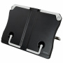 Подставка для книг и учебников BRAUBERG Black, регулируемый угол наклона, прочный ABS-пластик, 238062 - Подставки для книг