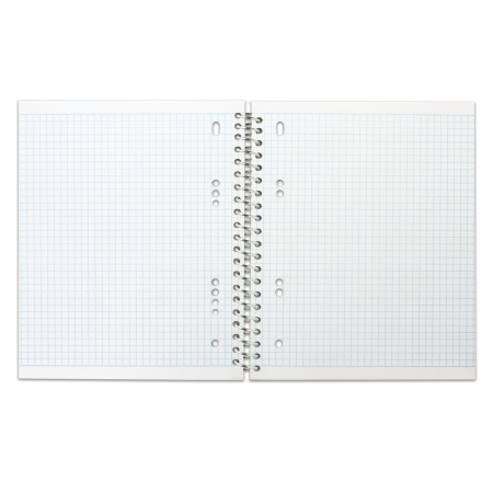 Тетрадь А5, 100 л., HATBER, спираль, клетка, глянцевый лак, карман, "КЛУБНИЧКА", 100Ткм5B1сп_10808, T106242 - Тетради более 60 листов