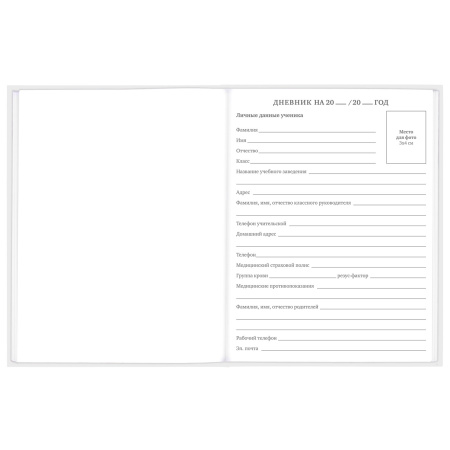 Дневник 1-11 класс 48 л., твердый, BRAUBERG, глянцевая ламинация, с подсказом, "Мотоцикл", 106599 - Дневники для младших классов