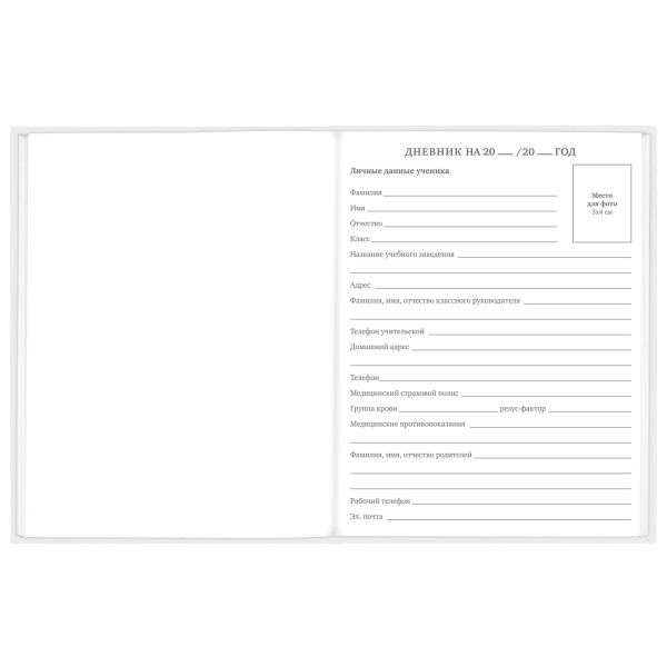 Дневник 1-11 класс 48 л., твердый, BRAUBERG, глянцевая ламинация, с подсказом, "Мотоцикл", 106599 - Дневники для младших классов