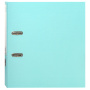 Папка-регистратор BRAUBERG PASTEL ламинированная, 75 мм, цвет мятный, 271839 - Папки-регистраторы с арочным механизмом