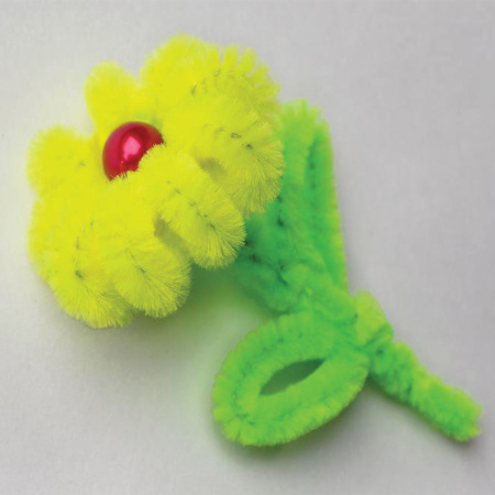 Проволока синельная для творчества "Пушистая", 6 цв., 30 шт., 0,6х30 см, ОСТРОВ СОКРОВИЩ, 661521 - Проволока синельная (пушистая)