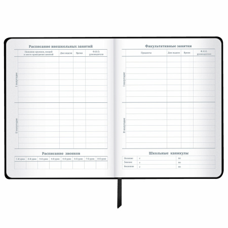 Дневник 1-11 класс 48 л., кожзам SoftTouch (твердая с поролоном), фольга, BRAUBERG, "Marble", 106194 - Дневники универсальные