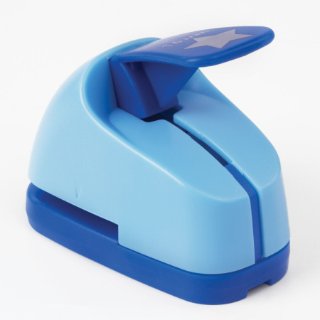 Дырокол фигурный "Звезда", диаметр вырезной фигуры 16 мм, ОСТРОВ СОКРОВИЩ, 227149 - Дыроколы фигурные для творчества