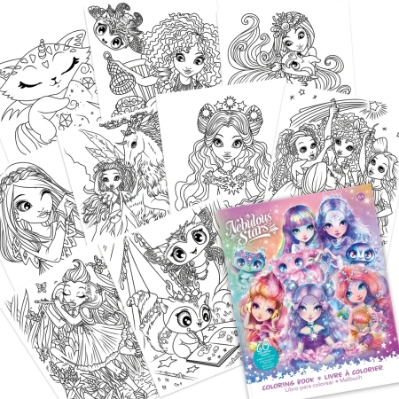 Серия Nebulia. Раскраска для девочек - Наборы для рисования