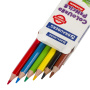 Карандаши цветные BRAUBERG PREMIUM, 6 цветов, шестигранные, грифель мягкий 3,3 мм, 181655 - Карандаши цветные