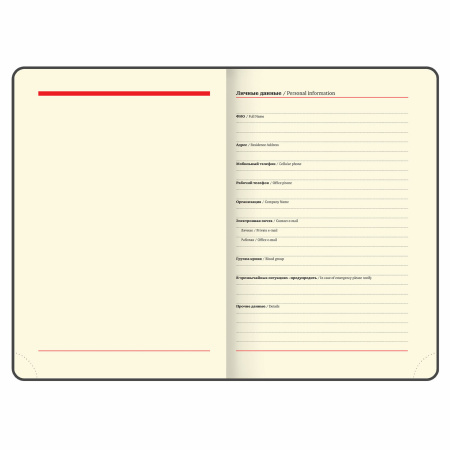 Ежедневник недатированный А5 138х213 мм BRAUBERG "Metropolis Ultra", под кожу, 160 л., коричневый, 113289 - Ежедневники с покрытием "под кожу и ткань"