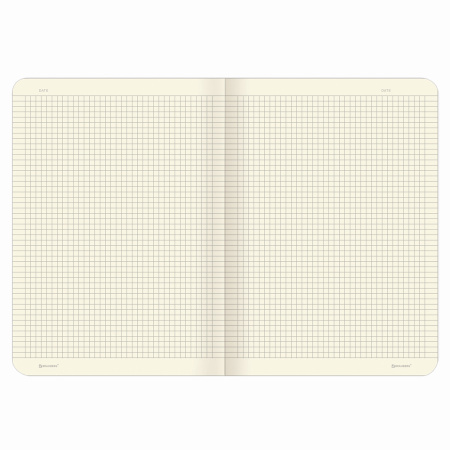 Тетрадь 60 л. в клетку обложка кожзам под лён, сшивка, B5 (179х250мм), КОРАЛЛОВЫЙ, BRAUBERG PASTEL, 403873 - Тетради более 60 листов