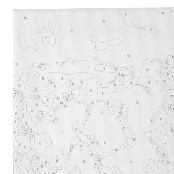 Картина по номерам 40х50 см, ОСТРОВ СОКРОВИЩ "Женственность", на подрамнике, акрил, кисти - Картины по номерам