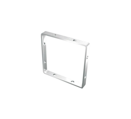 Оправа в форме квадрата под украшение, большая, 4 шт в упаковке (принадлежности для украшений Fimo)