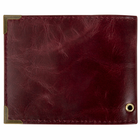 Обложка для удостоверения натуральная кожа пулап, герб + "УДОСТОВЕРЕНИЕ", бордовая, BRAUBERG, 238200 - Обложки для документов