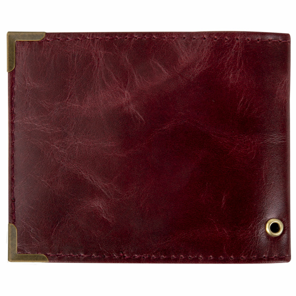 Обложка для удостоверения натуральная кожа пулап, герб + "УДОСТОВЕРЕНИЕ", бордовая, BRAUBERG, 238200 - Обложки для документов