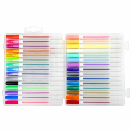 Ручки гелевые ПИФАГОР, НАБОР 30 ЦВЕТОВ, "ЭНИКИ-БЕНИКИ", линия письма 0,5 мм, 143825 - Наборы гелевых ручек