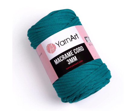 YarnArt Макраме Cord 3mm №783 (морская волна)