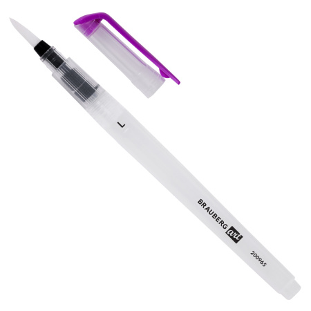 Кисти художественные с резервуаром для воды, синтетика, набор 6 шт., BRAUBERG ART DEBUT, 200965 - Кисти художественные в наборах