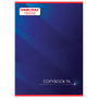 Тетрадь А4, 96 л., ОФИСМАГ скоба, клетка, обложка картон, КОРПОРАТИВНАЯ, 402795 - Тетради формата А4