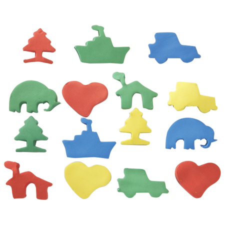 Пластилин JOVI (Испания), набор, 8 цветов, 200 г, 12 форм, 3 стека, скалка, пластиковый чемодан, 230 - Пластилин