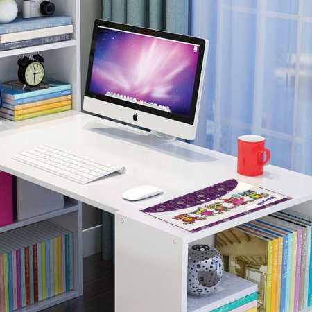 Папка-конверт с кнопкой ЮНЛАНДИЯ "Умные совы", А4, 160 мкм, до 100 листов, цветная печать, 228047 - Папки-конверты с кнопкой