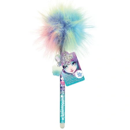 Серия: Isadora. Ароматизированная ручка с меховым помпоном и подвеской